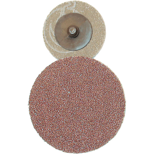 Disque de ponçage toile, Ø 2 po, grain 36, oxyde d'aluminium