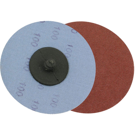 Cloth Back Sanding Disc, 3" Dia., A120 Grit, Aluminum Oxide