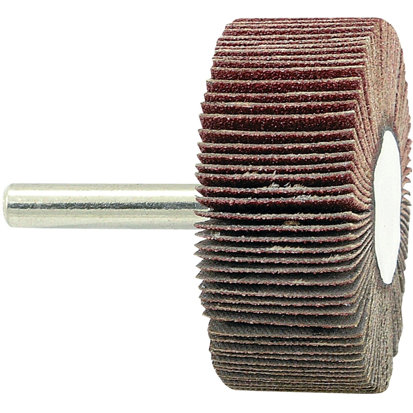 Shaft Mounted Flapwheel, 80 Grit, 2" x 3/4" x 1/4"