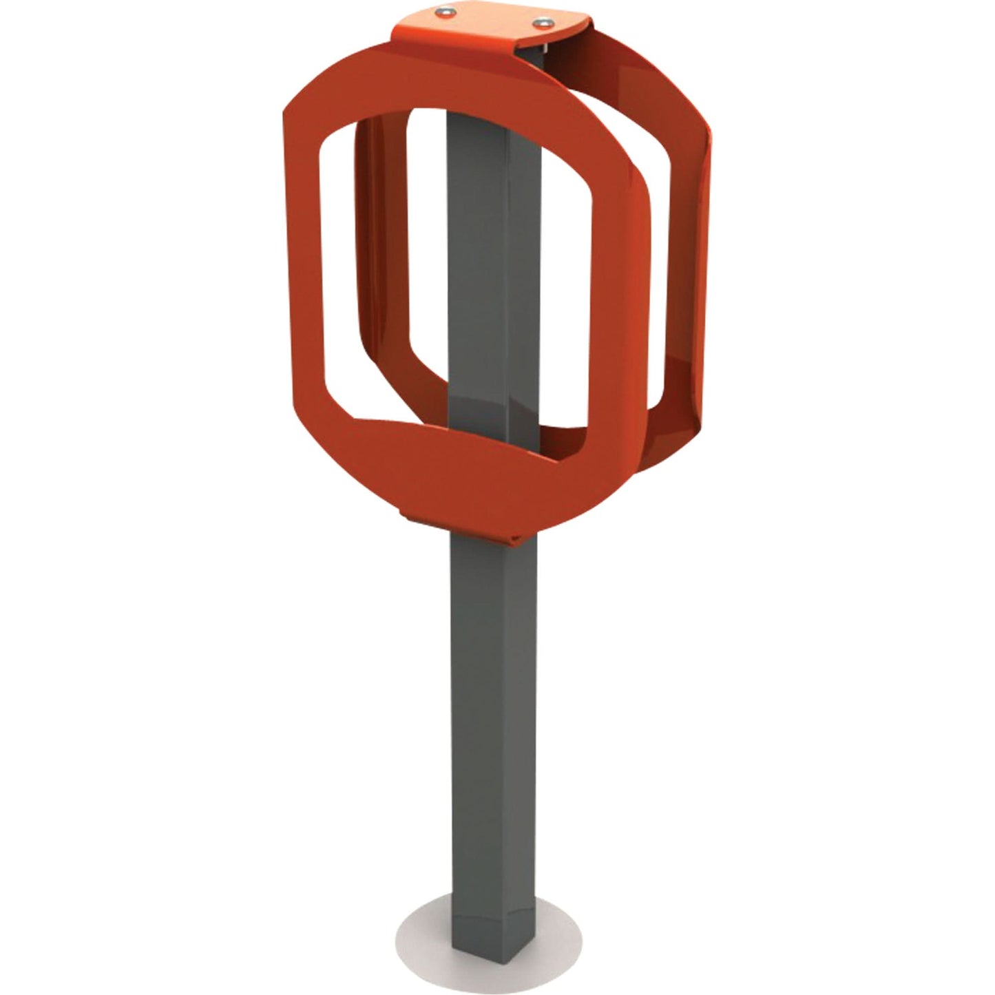 Bike Stop Bike Racks, Steel, 2 Bike Capacity