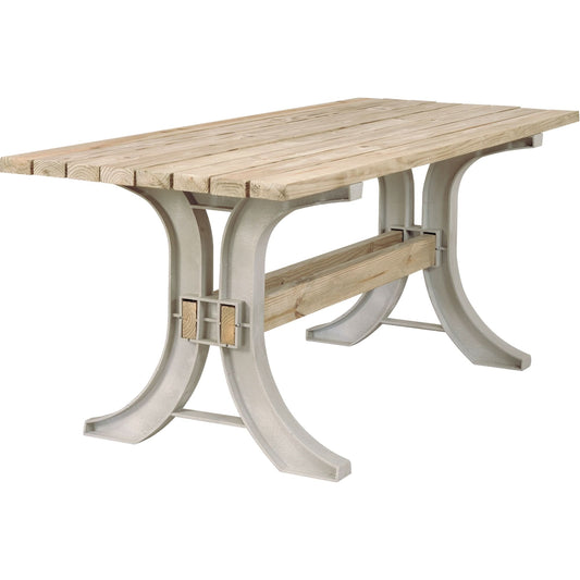2x4 Basics® Picnic Table, 8' L x 30" W, Sand