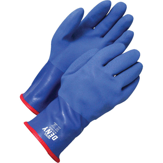 Gants Deny™ enduits, taille 9, longueur 30,5 cm, PVC, doublure intérieure en acrylique