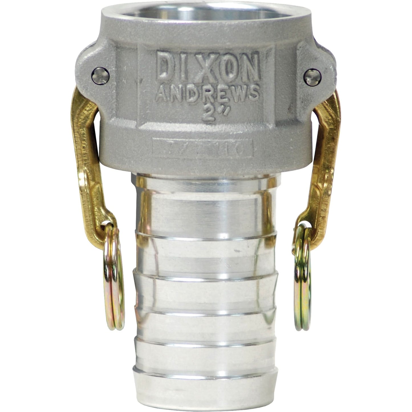 Cam & Groove Coupler, Aluminum, Type C, 2", Male NPT, 250 PSI
