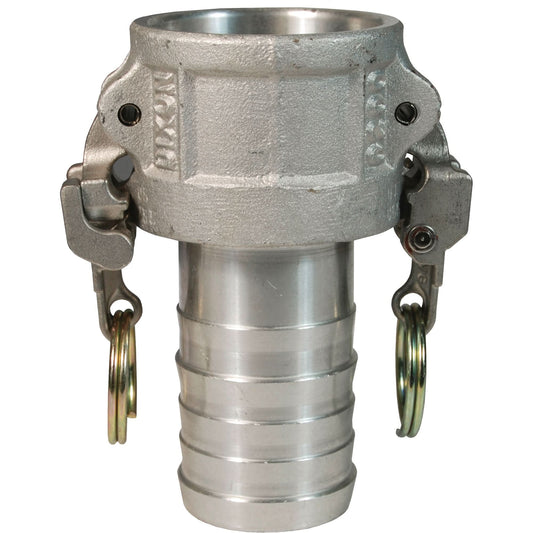 Raccord cannelé à cames EZ Boss-Lock™ x raccord de tuyau, aluminium, 1", 250 PSI