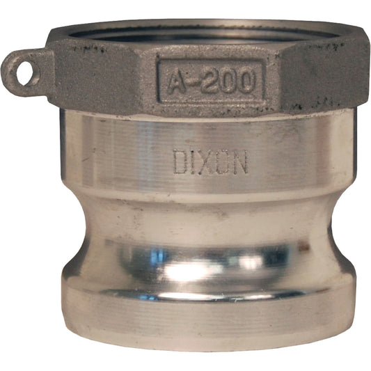 Raccord rapide Global Cam & Groove, aluminium, type A, 1-1/2 po, taraudé NPT, 250 PSI