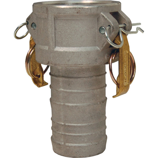 Global Cam & Groove Coupler, Aluminum, Type C, 3", 125 PSI