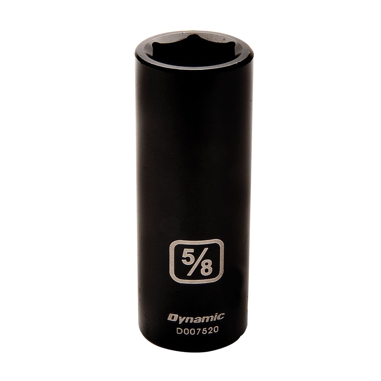 SAE Socket, Impact, 1/2", 3/8" Drive, 6 Points, Deep
