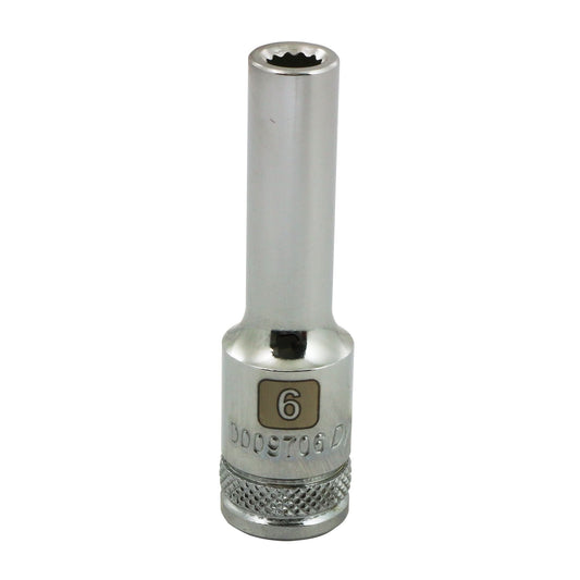 Metric Socket, 19 mm, 3/8" Drive, 12 Points, Deep