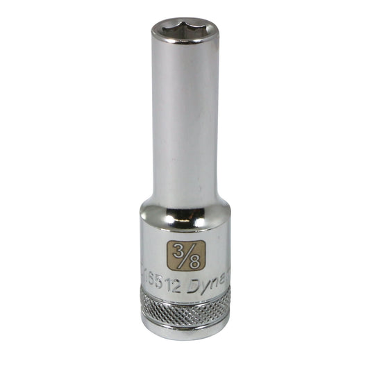 SAE Socket, 7/16", 1/2" Drive, 6 Points, Deep