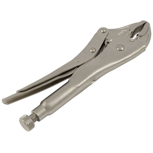Pince-étau, longueur 254 mm, mâchoires courbées