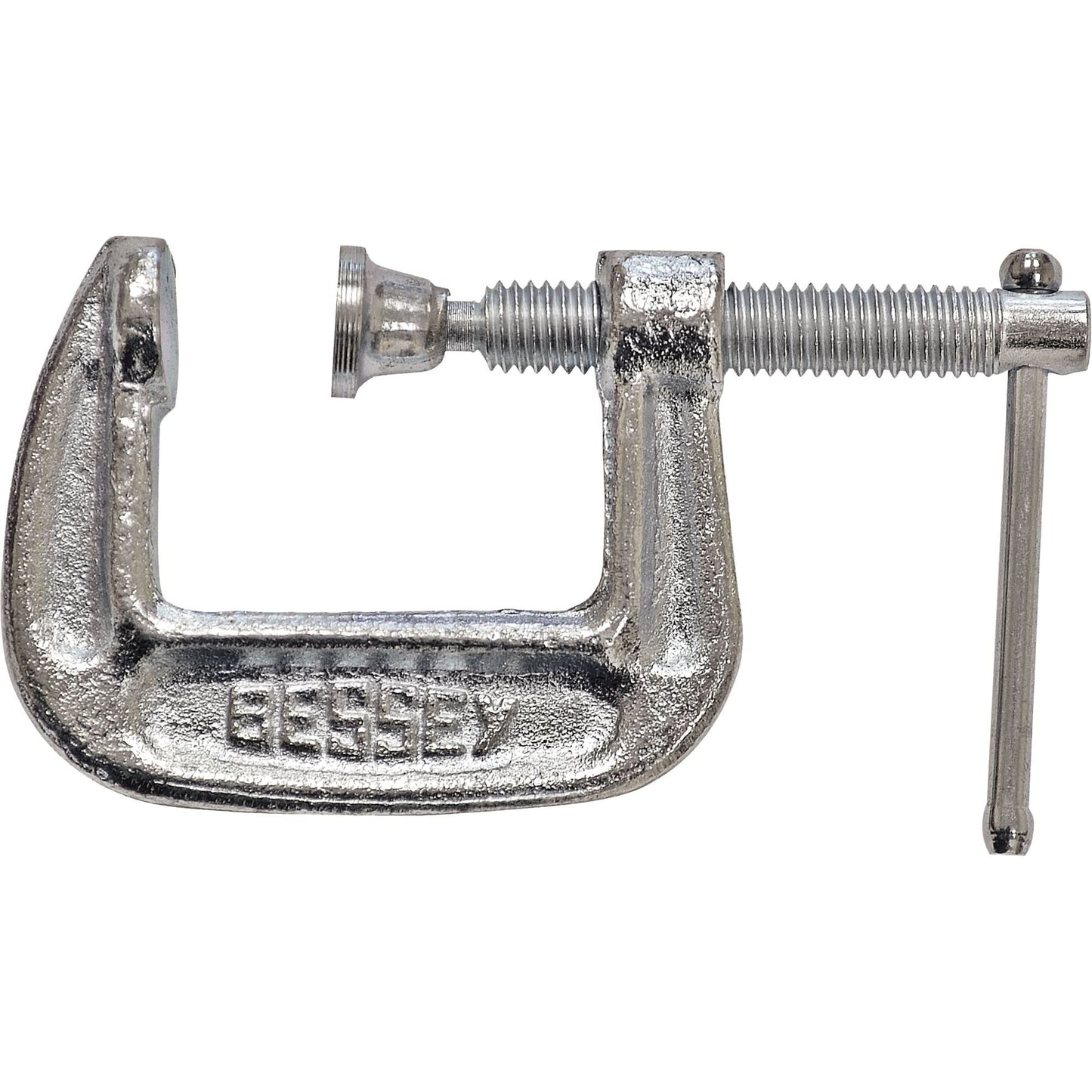Light-Duty C-Clamp, 1" (25 mm) Capacity, 1" (25 mm) Throat Depth