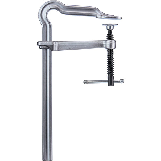 Omega Bend All-Steel Bar Clamp, 12" (305 mm) Capacity, 5-1/2" (140 mm) Throat Depth