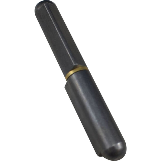 Weld-On Hinge with Washer, 5/8" Dia. x 4-3/4" L, Mild Steel w/Fixed Steel Pin