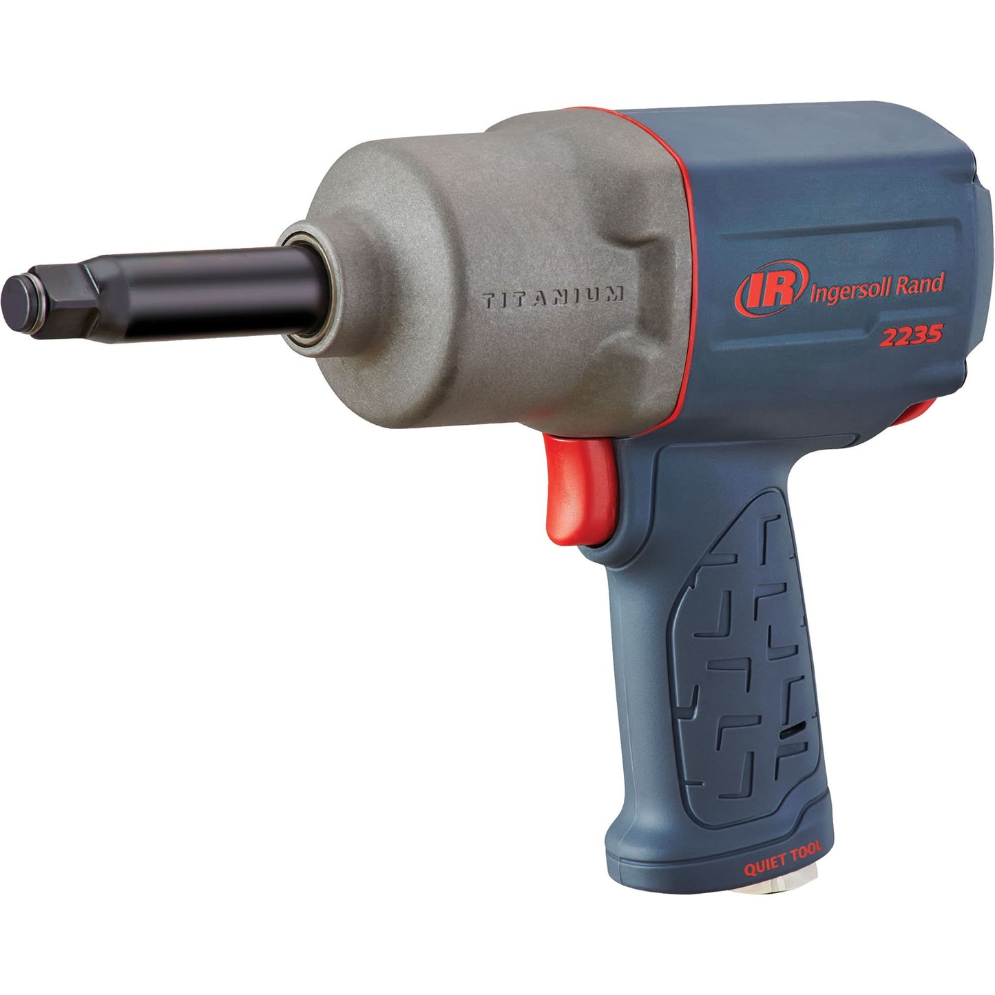 Impact Wrench with Extension, 1/2" Drive, 1/4" NPT Air Inlet, 8500 No Load RPM