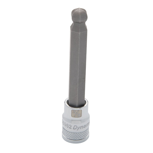 Long SAE Bit Socket, 3/8" x 3-5/8" L, 3/8" Drive