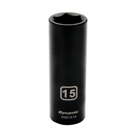 Metric Socket, Impact, 18 mm, 3/8" Drive, 6 Points, Deep