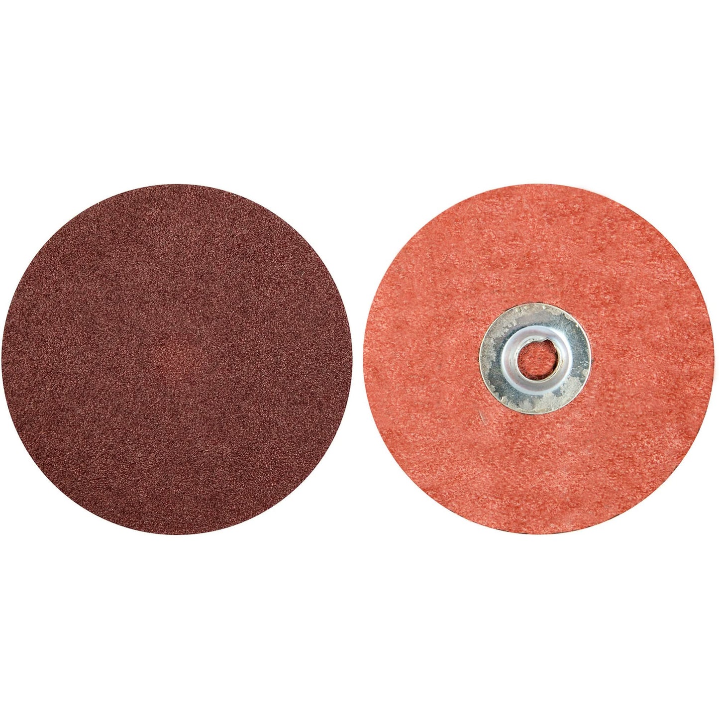 MERIT ALO RESIN BOND Cloth Discs, 3" Dia., 36 Grit, Aluminum Oxide