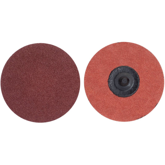 MERIT ALO RESIN BOND Cloth Discs, 3" Dia., 60 Grit, Aluminum Oxide