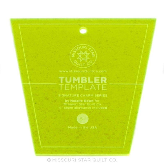 Missouri Star 5" Tumbler Template