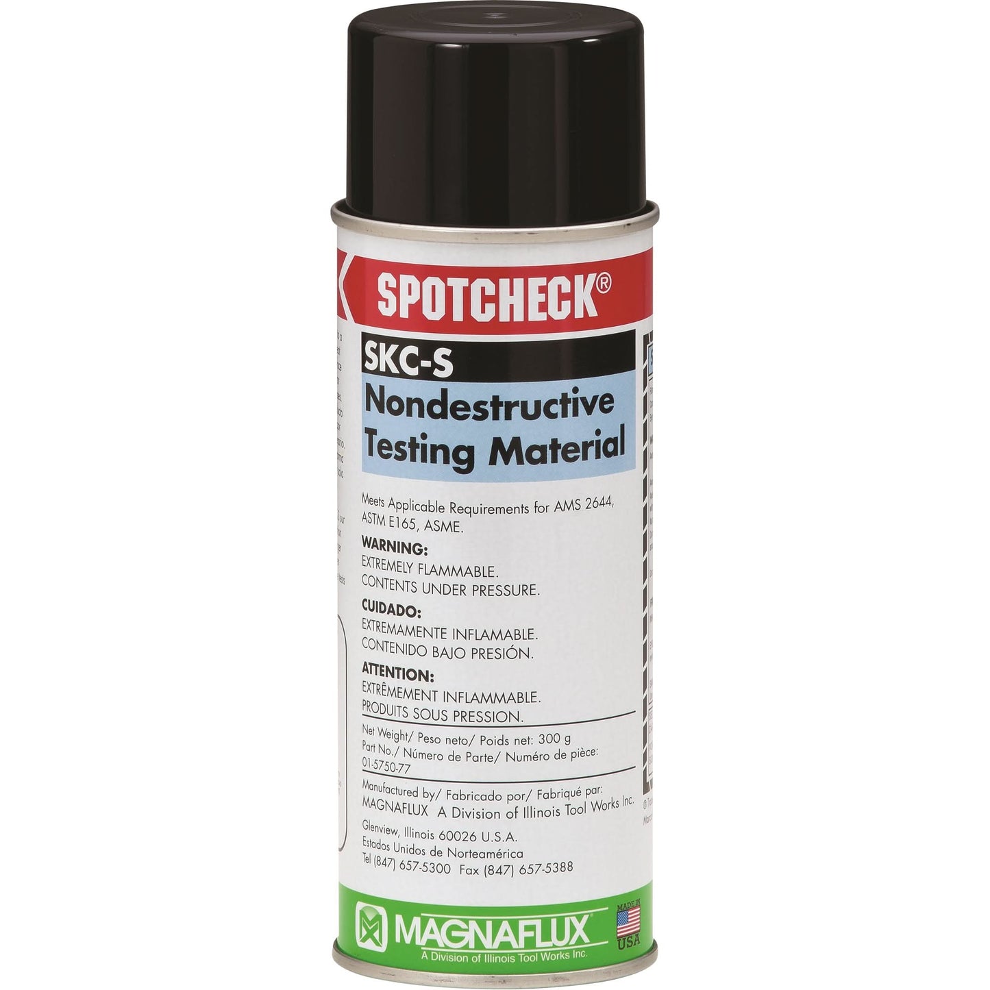 Spotcheck® Penetrants - SKC-S Solvent Cleaners, Aerosol Can