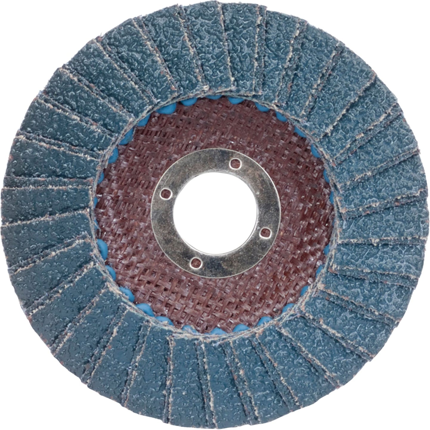 Flap Wheels - Metal R828, 5" x 7/8", Type 27, 80 Grit, Zirconium