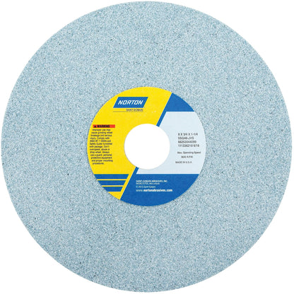 Toolroom Vitrified Wheel, Type 5NQ, Ceramic Alumina, 8" x 3/4"