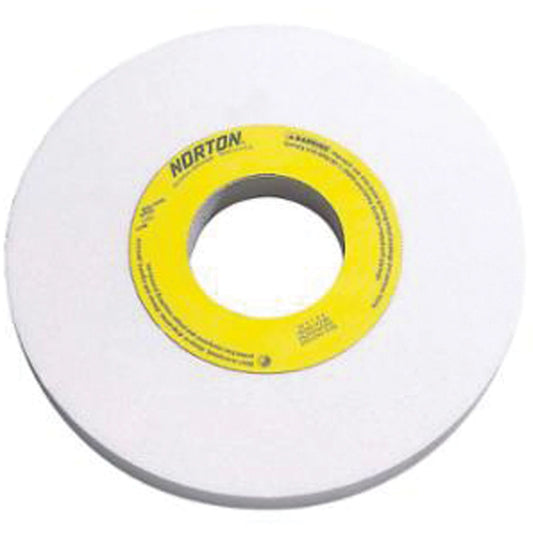 Tool Room Wheel, Type 01, Aluminum Oxide, 7" x 1/4"