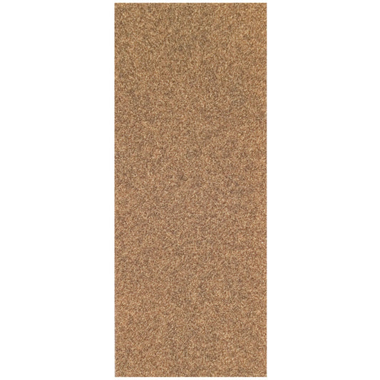 Paper Cut Sheets, 3-2/3" x 9", 100 Grit, Aluminum Oxide