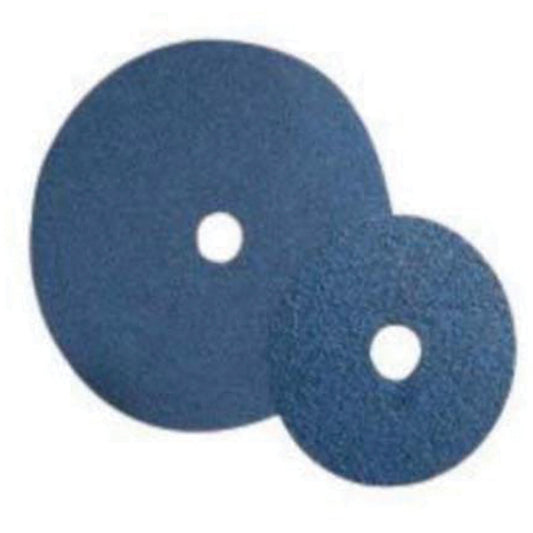 Disques de Fibres de Verrouillage, 4-1/2" dia., grain 24, Oxyde de Zirconium et d'Aluminium