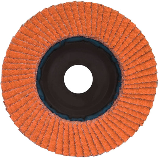 Flap Discs - Quick Trim SG Blaze R980P, 4-1/2" x 7/8", Type 27, 40 Grit, Ceramic