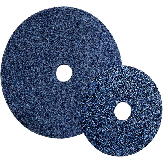 BlueFire® F826P Fibre Discs, Zirconia Alumina, 36, 7" Dia x 7/8" Arbor
