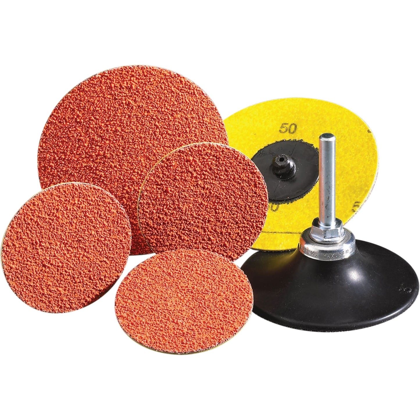 Speed-Lok TS Discs - Norton SG Blaze R980P Cloth Discs, 2" Dia., 60 Grit, Ceramic