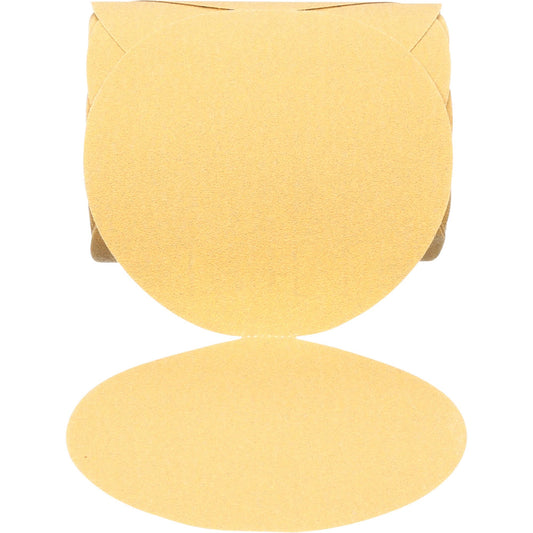 Stikit™ Gold Abrasive Disc Roll 216U, 6" Dia., 80 Grit, Aluminum Oxide