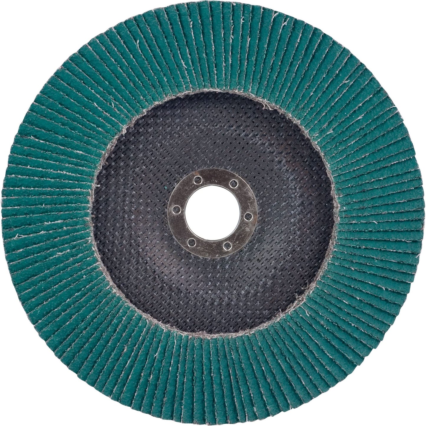 Flap Disc 577F, 7" x 5/8"-11, Type 27, 40 Grit, Zirconia Alumina