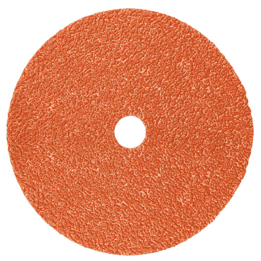 Cubitron™ II Fibre Discs - 987C, Ceramic Grain, 80+, 7" Dia x 7/8" Arbor
