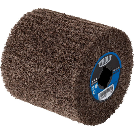 Pro-Line Surface Conditioning Drum, 4" Dia. x 4" W, 3/4" Arbor, Coarse Grit, Aluminum Oxide