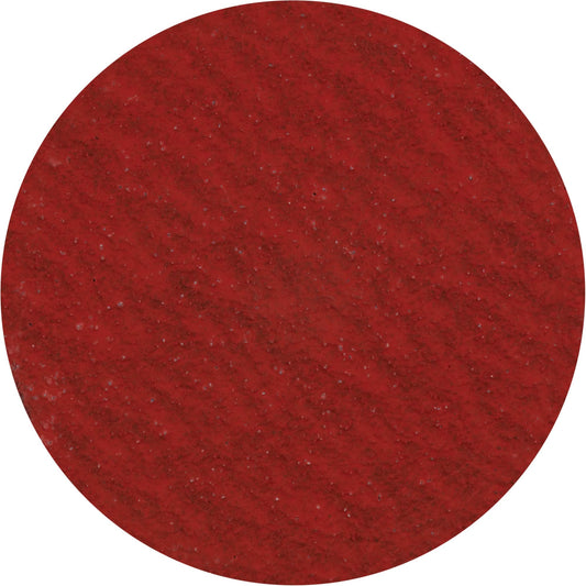 Lock Back Sanding Disc - 3", 3" Dia., 36 Grit, Ceramic