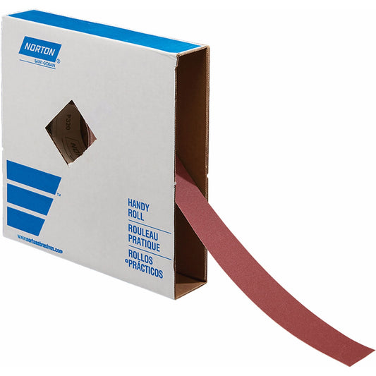 Rouleau de toile abrasive fine