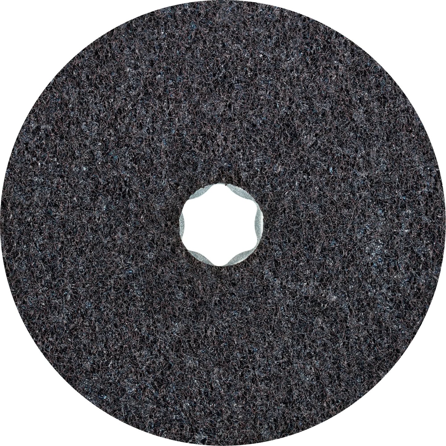 Disque de conditionnement de surface auto-agrippant, 4-1/2 po de diamètre, grain moyen, oxyde d'aluminium
