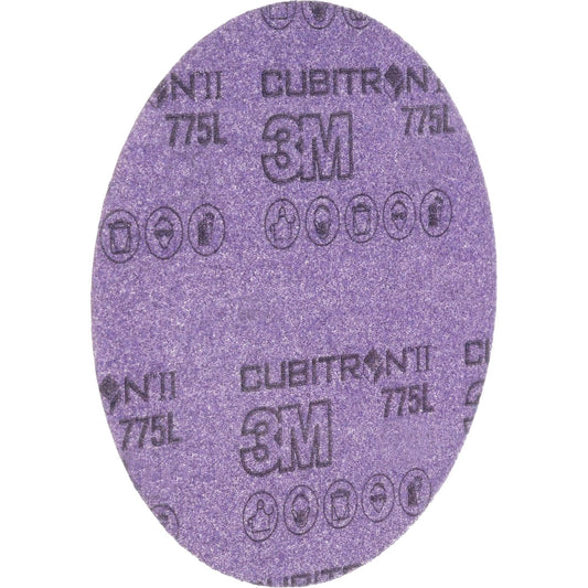 3M™ Hookit™ Film Disc, 6" Dia., 320+ Grit, Ceramic, C-Weight
