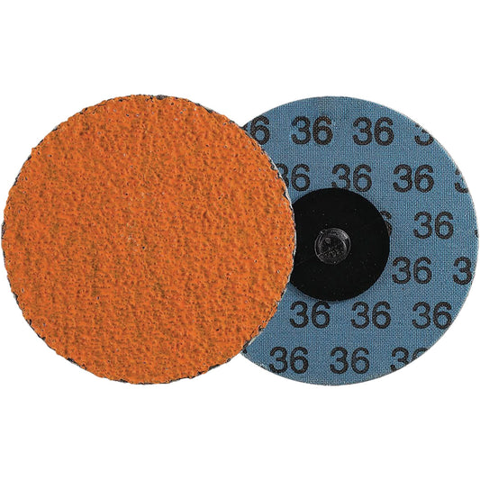 Twist Coolcut XX Sanding Disc, 2" Dia., 36 Grit, Ceramic