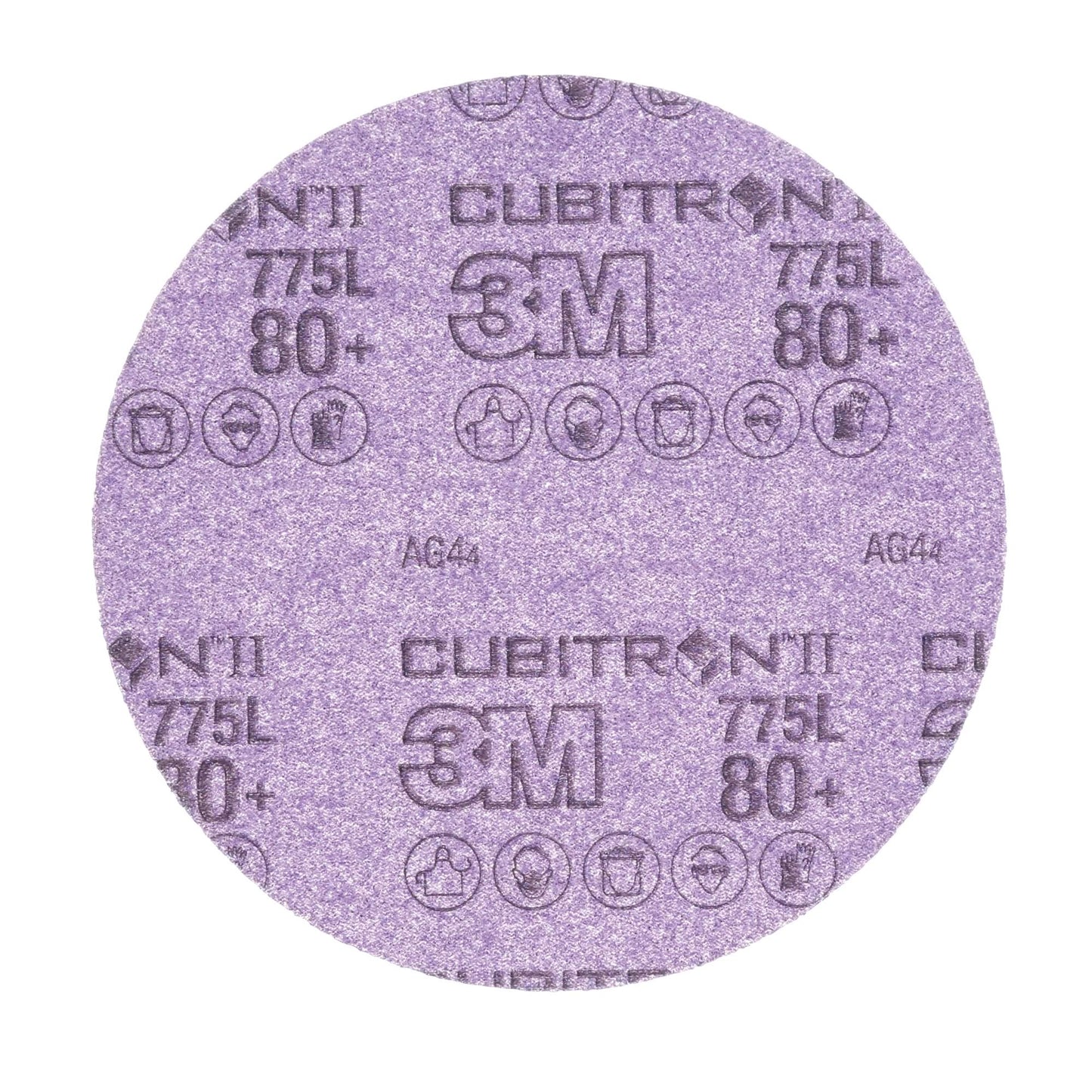 Cubitron™ II Stikit™ Film Disc Roll, 6" Dia., 80+ Grit, Ceramic