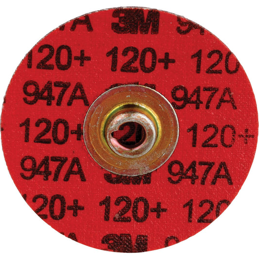 Disque à bord durable Cubitron™ II Roloc™, 5,08 cm de diamètre, grain 120+, céramique
