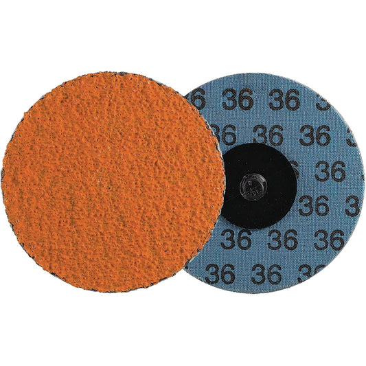 Twist Coolcut XX Sanding Disc, 2" Dia., 50 Grit, Ceramic