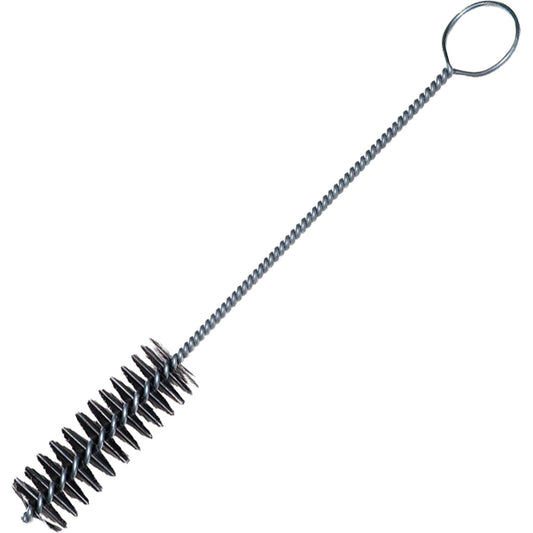 Twisted Steel Tube Brush, 1/8" Dia. x 1" L, 6" Overall Length