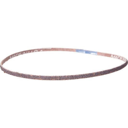 Metalite® Cloth File Belt, 3/8" W x 13" L, Aluminum Oxide, Coarse/P80 Grit