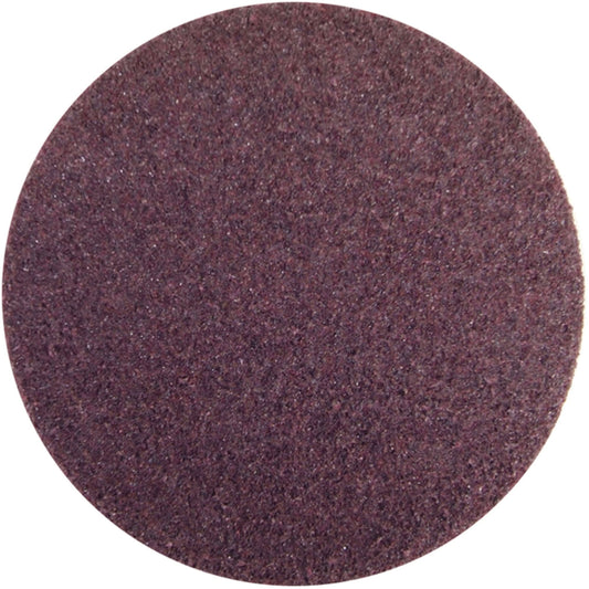Disque non tissé auto-agrippant, 4-1/2 po de diamètre, grain moyen, oxyde d'aluminium