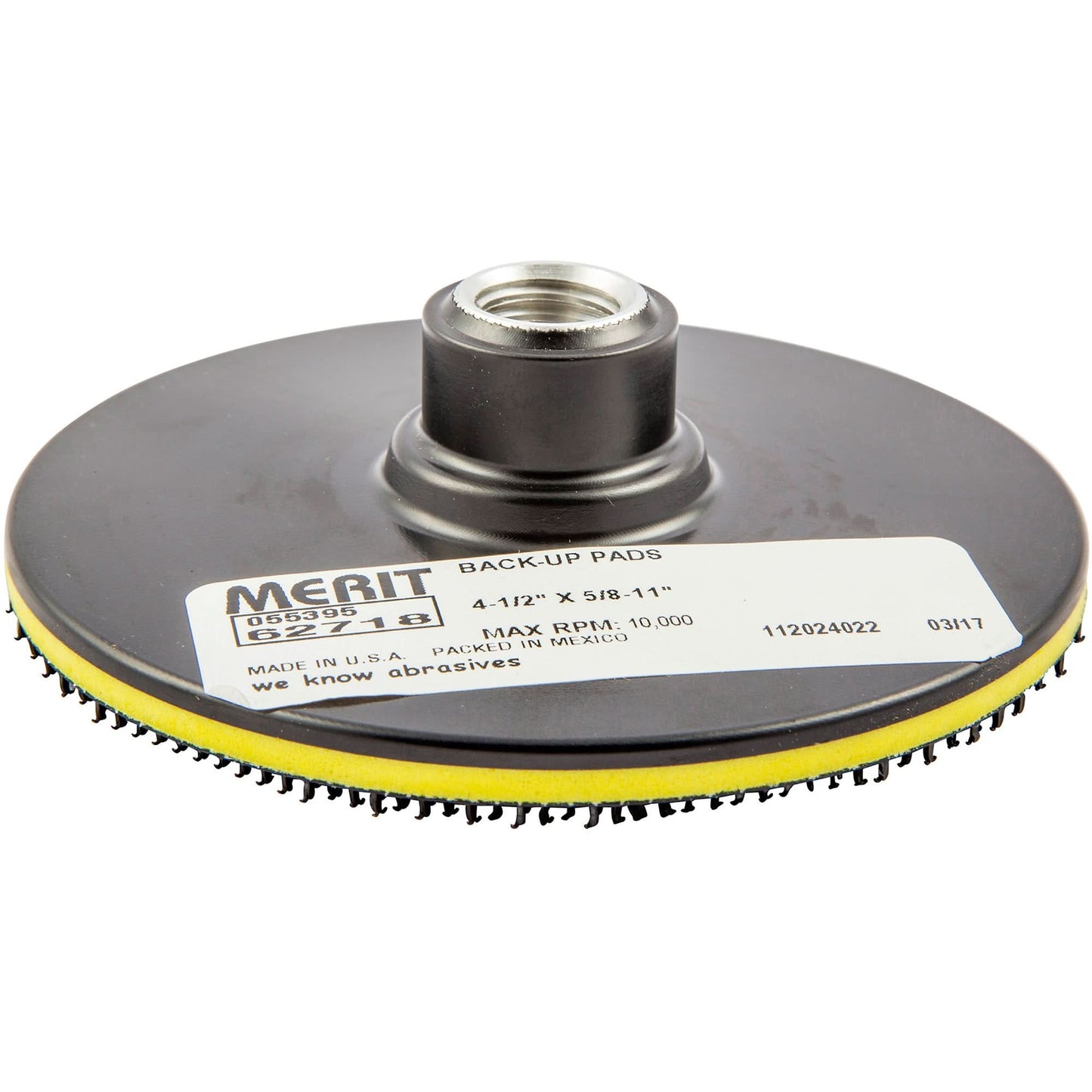 Hook & Loop Disc Back-Up Pad