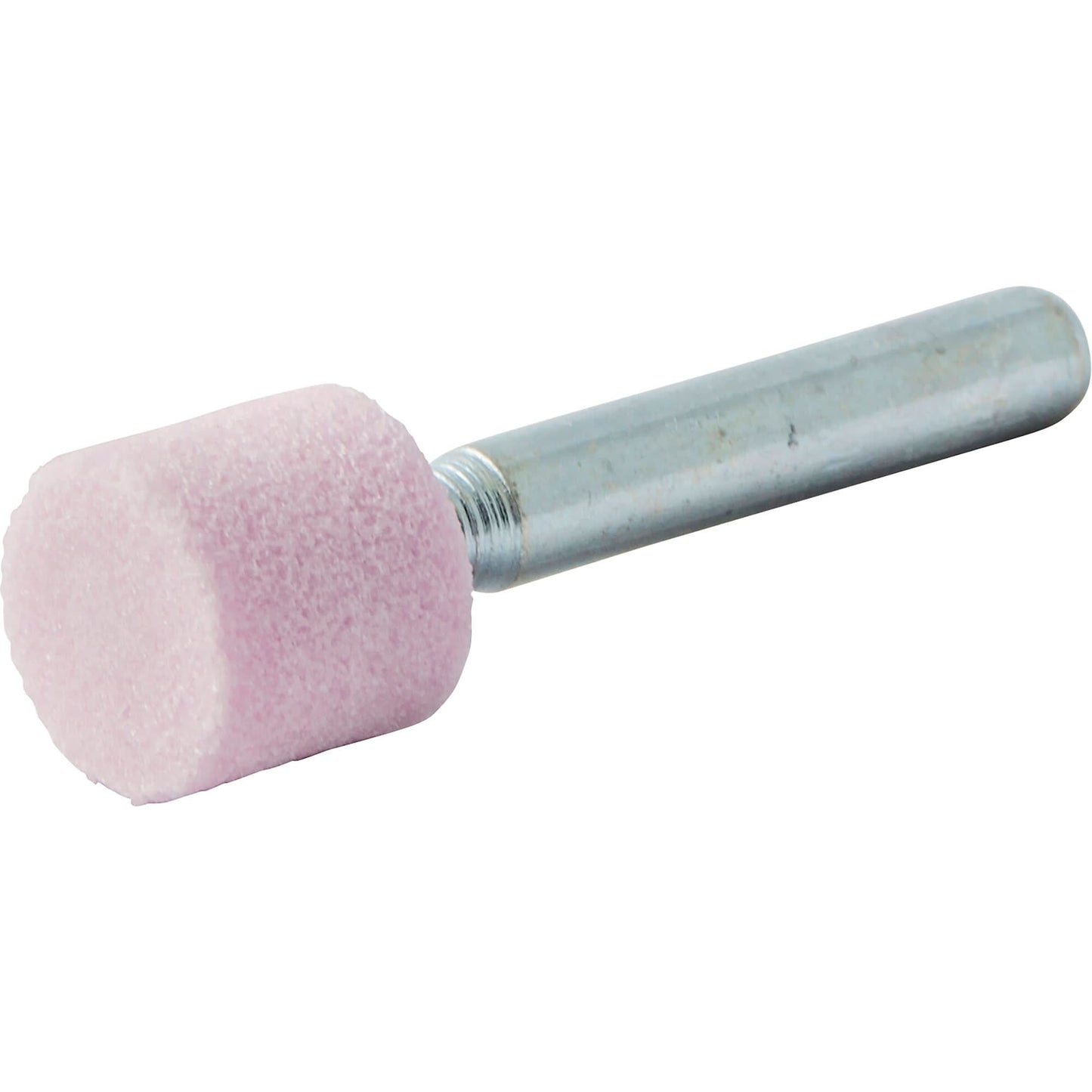 Vitrified Bond Mounted Point, W185, Aluminum Oxide, 1/2" Dia., 1/2" L, 80 Grit