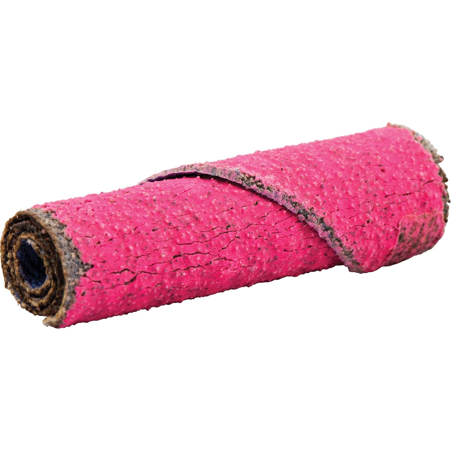 R982 Cartridge Roll, 80 Grit, 3/8" Dia., Ceramic Alumina, 1-1/2" L, 1/8" Arbor